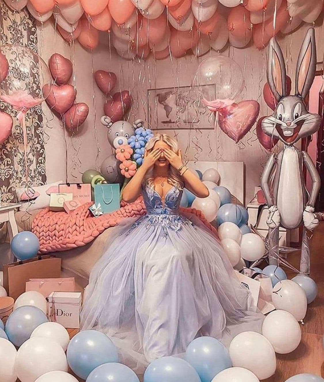 Luxury Birthday Room Decoration — Full Setup